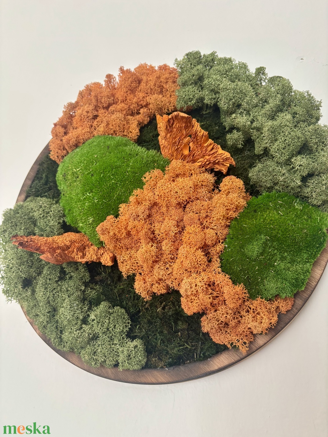 Zúzmó körkép 2 - otthon & életmód - dekoráció - asztal és polc dekoráció - zuzmódekoráció, mohadekoráció - Meska.hu