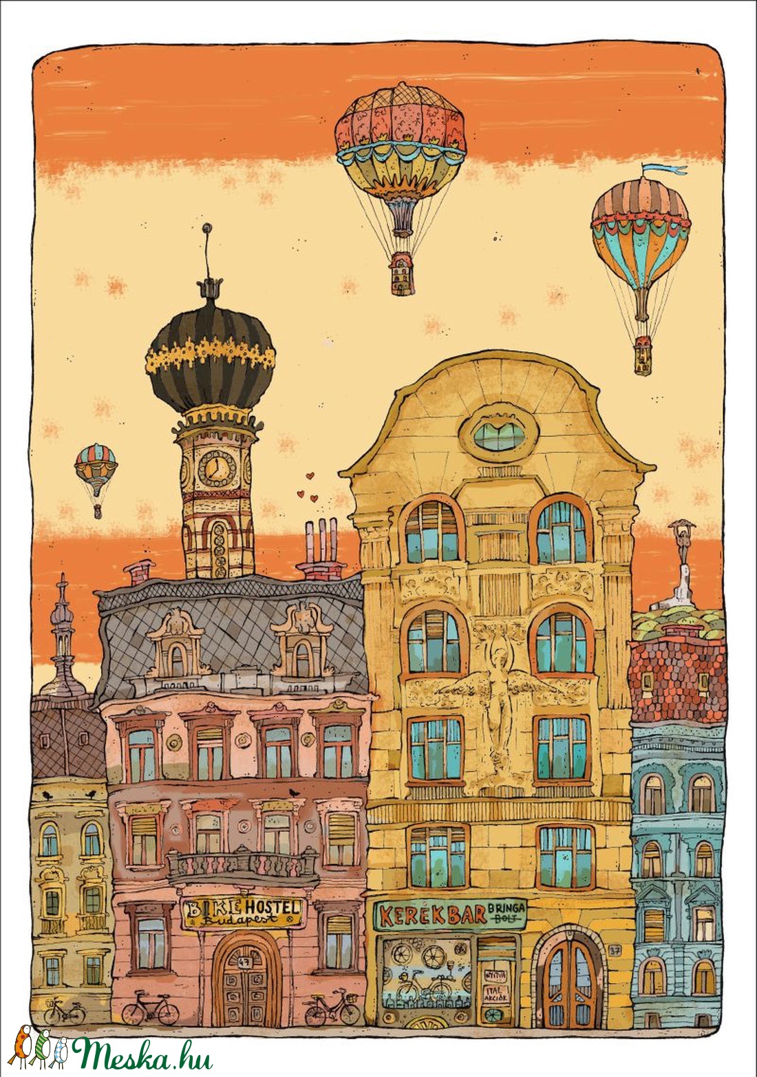 Kerék Bár - számozott művészi nyomat, print, saját grafikámról, A4 méretben - művészet - Meska.hu Kerék Bár - számozott művészi nyomat, print, saját grafikámról, A4 méretben - művészet - Meska.hu