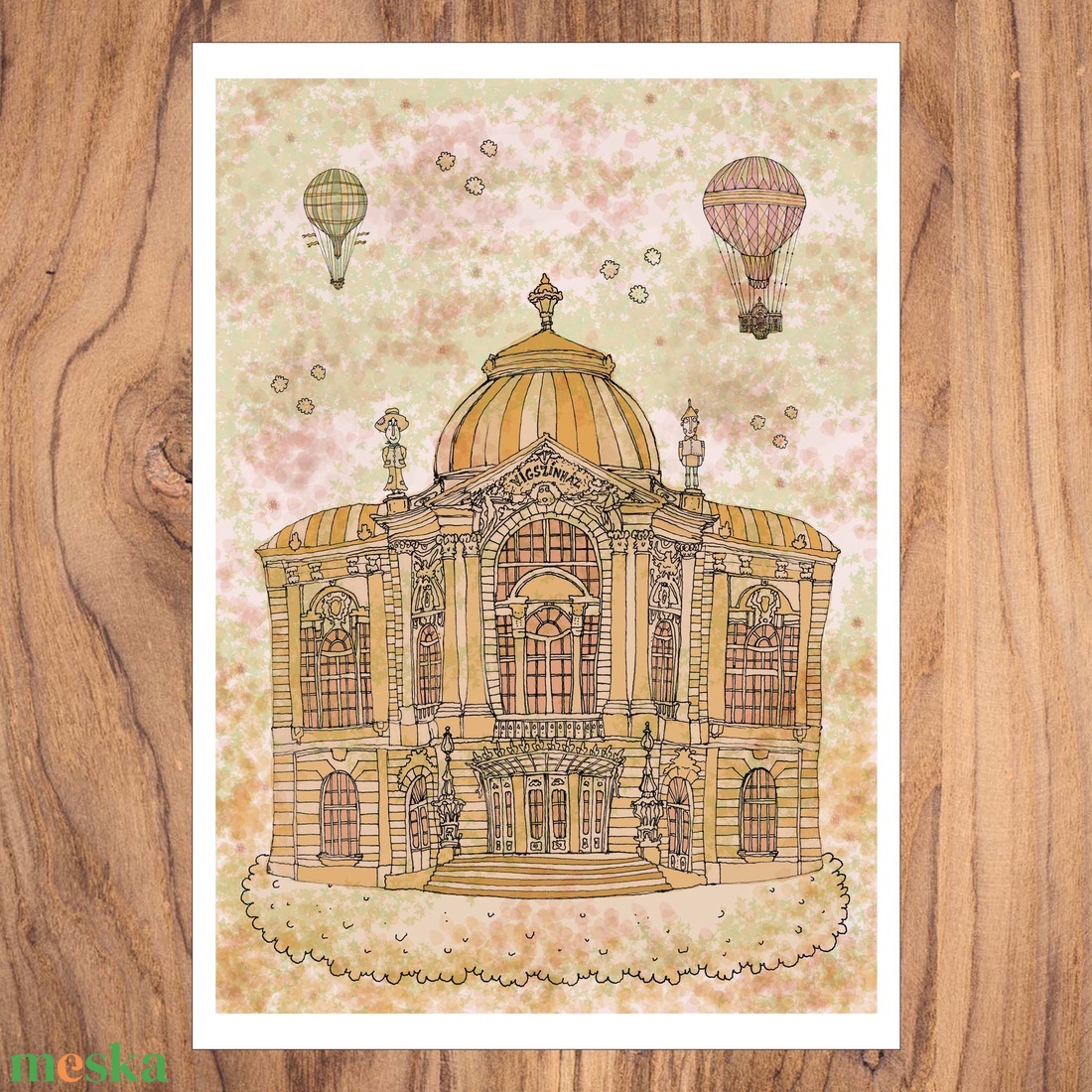 Vígszínház - számozott művészi nyomat, print, saját grafikámról, A4 méretben - művészet - grafika & illusztráció - művészi nyomat - Meska.hu Vígszínház - számozott művészi nyomat, print, saját grafikámról, A4 méretben - művészet - grafika & illusztráció - művészi nyomat - Meska.hu
