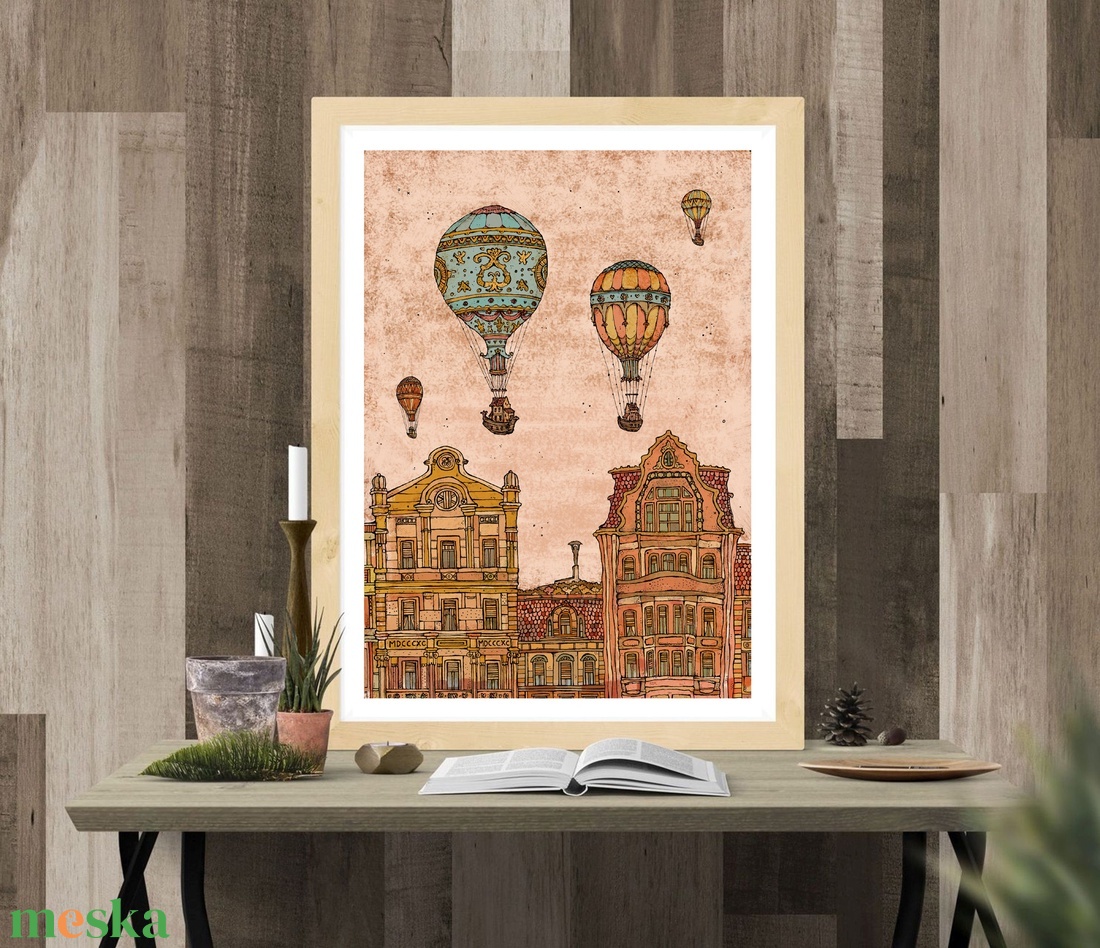 Léghajók a Fővámon - számozott művészi nyomat, print, saját grafikámról, A4 méretben - otthon & életmód - dekoráció - kép & falikép - kép & falikép - Meska.hu Léghajók a Fővámon - számozott művészi nyomat, print, saját grafikámról, A4 méretben - otthon & életmód - dekoráció - kép & falikép - kép & falikép - Meska.hu