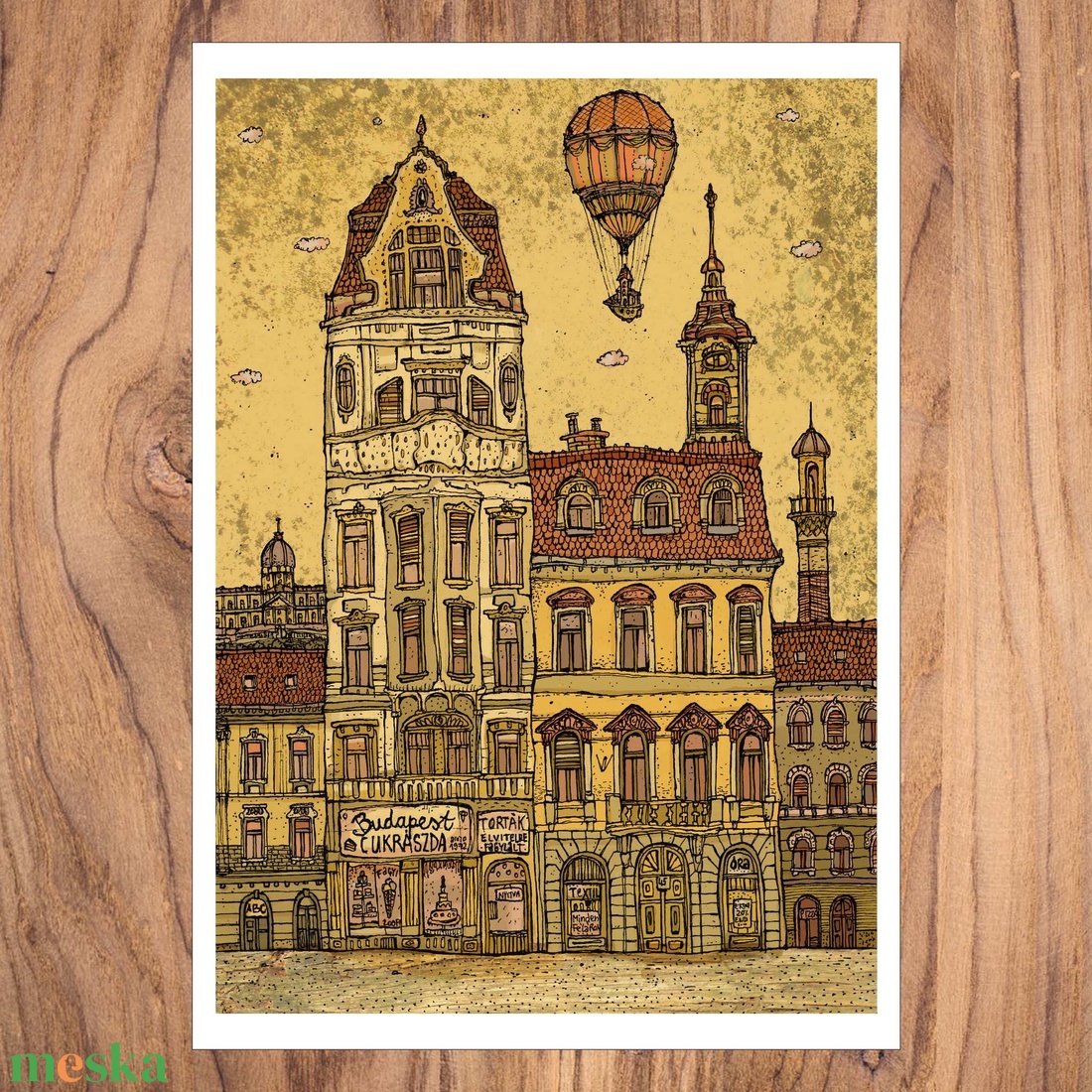 Budapest Cukrászda - számozott művészi nyomat, print, saját grafikámról, A4 méretben - otthon & életmód - dekoráció - kép & falikép - kép & falikép - Meska.hu Budapest Cukrászda - számozott művészi nyomat, print, saját grafikámról, A4 méretben - otthon & életmód - dekoráció - kép & falikép - kép & falikép - Meska.hu