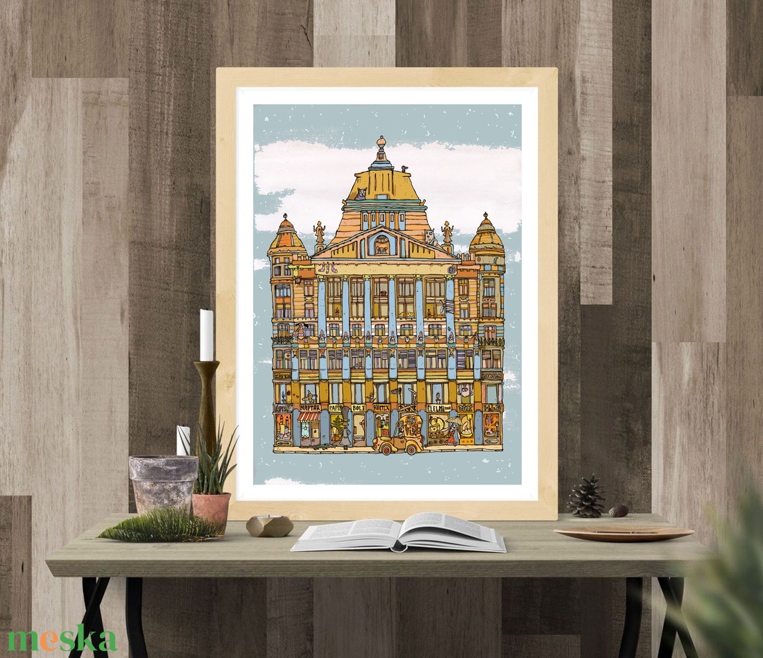 Anker Palota - számozott illusztráció, print saját grafikámról, A4 méretben - otthon & életmód - dekoráció - kép & falikép - kép & falikép - Meska.hu Anker Palota - számozott illusztráció, print saját grafikámról, A4 méretben - otthon & életmód - dekoráció - kép & falikép - kép & falikép - Meska.hu