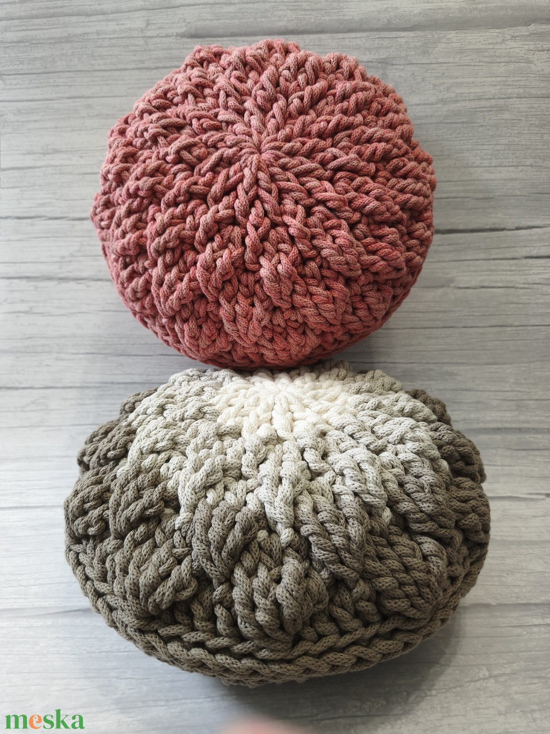 Tavirózsa párna - horgolt - otthon & életmód - lakástextil - párna & párnahuzat - díszpárna (belsővel együtt) - Meska.hu