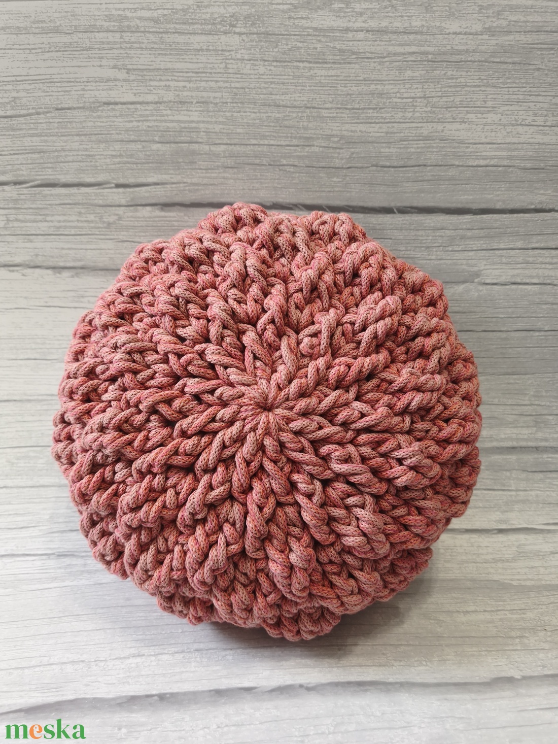 Tavirózsa párna - horgolt - otthon & életmód - lakástextil - párna & párnahuzat - díszpárna (belsővel együtt) - Meska.hu