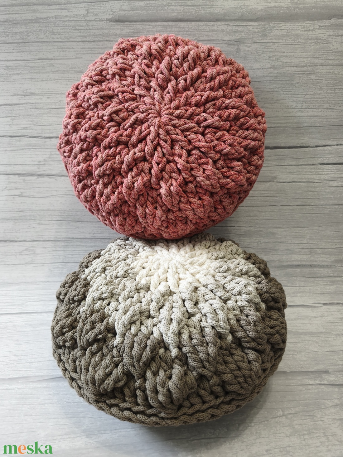 Tavirózsa párna - horgolt - otthon & életmód - lakástextil - párna & párnahuzat - díszpárna (belsővel együtt) - Meska.hu