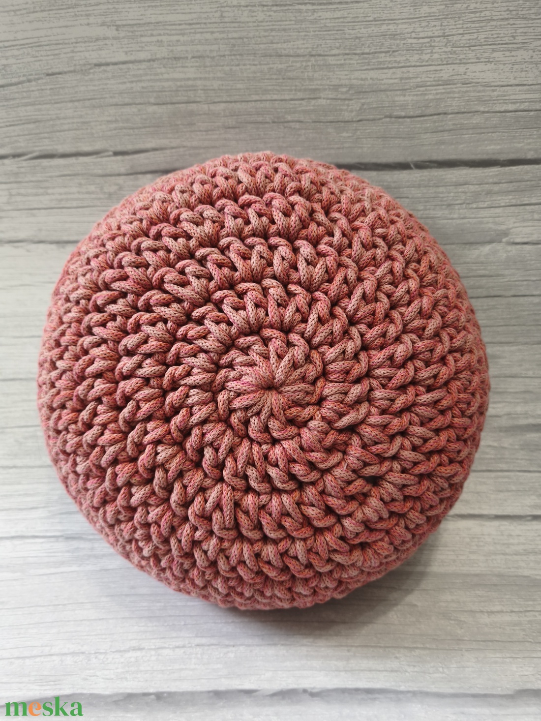 Tavirózsa párna - horgolt - otthon & életmód - lakástextil - párna & párnahuzat - díszpárna (belsővel együtt) - Meska.hu