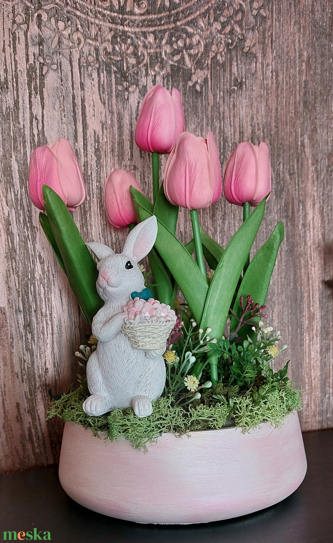 Tulipános asztaldísz - otthon & életmód - dekoráció - asztal és polc dekoráció - asztaldísz - Meska.hu Tulipános asztaldísz - otthon & életmód - dekoráció - asztal és polc dekoráció - asztaldísz - Meska.hu