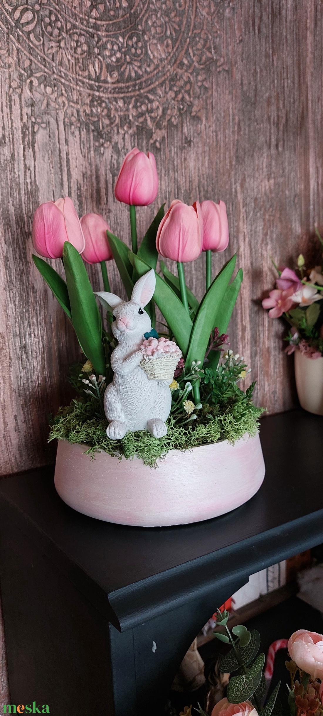 Tulipános asztaldísz - otthon & életmód - dekoráció - asztal és polc dekoráció - asztaldísz - Meska.hu Tulipános asztaldísz - otthon & életmód - dekoráció - asztal és polc dekoráció - asztaldísz - Meska.hu