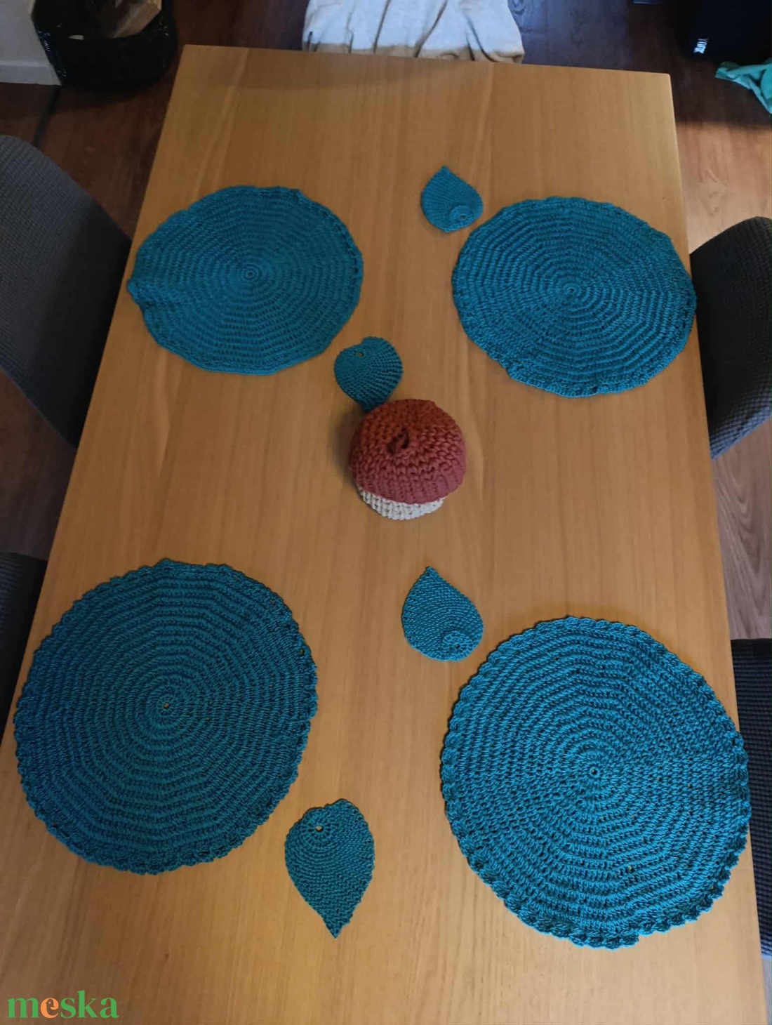 Horgolt tányér és poháralátét 4-4 db. - otthon & életmód - konyhafelszerelés, tálalás - tálalás - tányér- és poháralátét - Meska.hu Horgolt tányér és poháralátét 4-4 db. - otthon & életmód - konyhafelszerelés, tálalás - tálalás - tányér- és poháralátét - Meska.hu