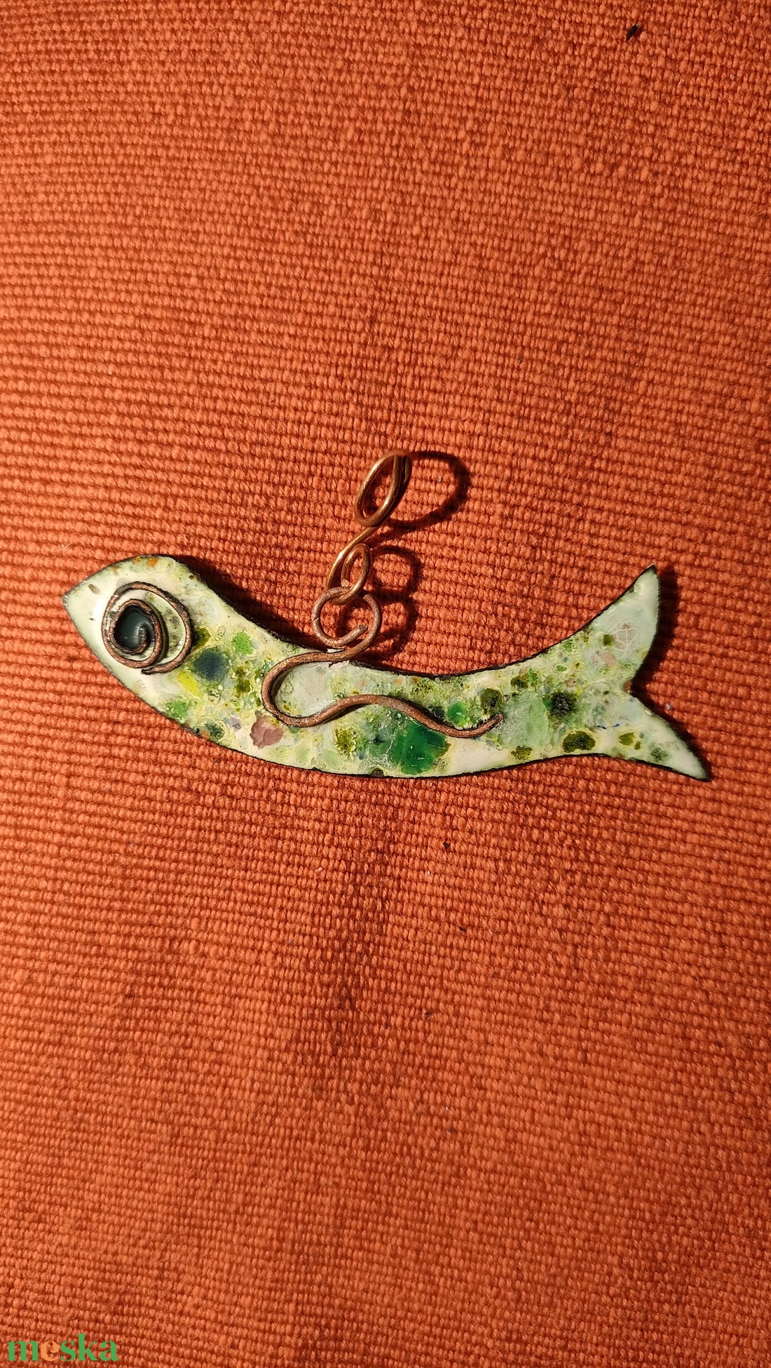 Tűzzománc medál - ékszer - nyaklánc - medál - Meska.hu