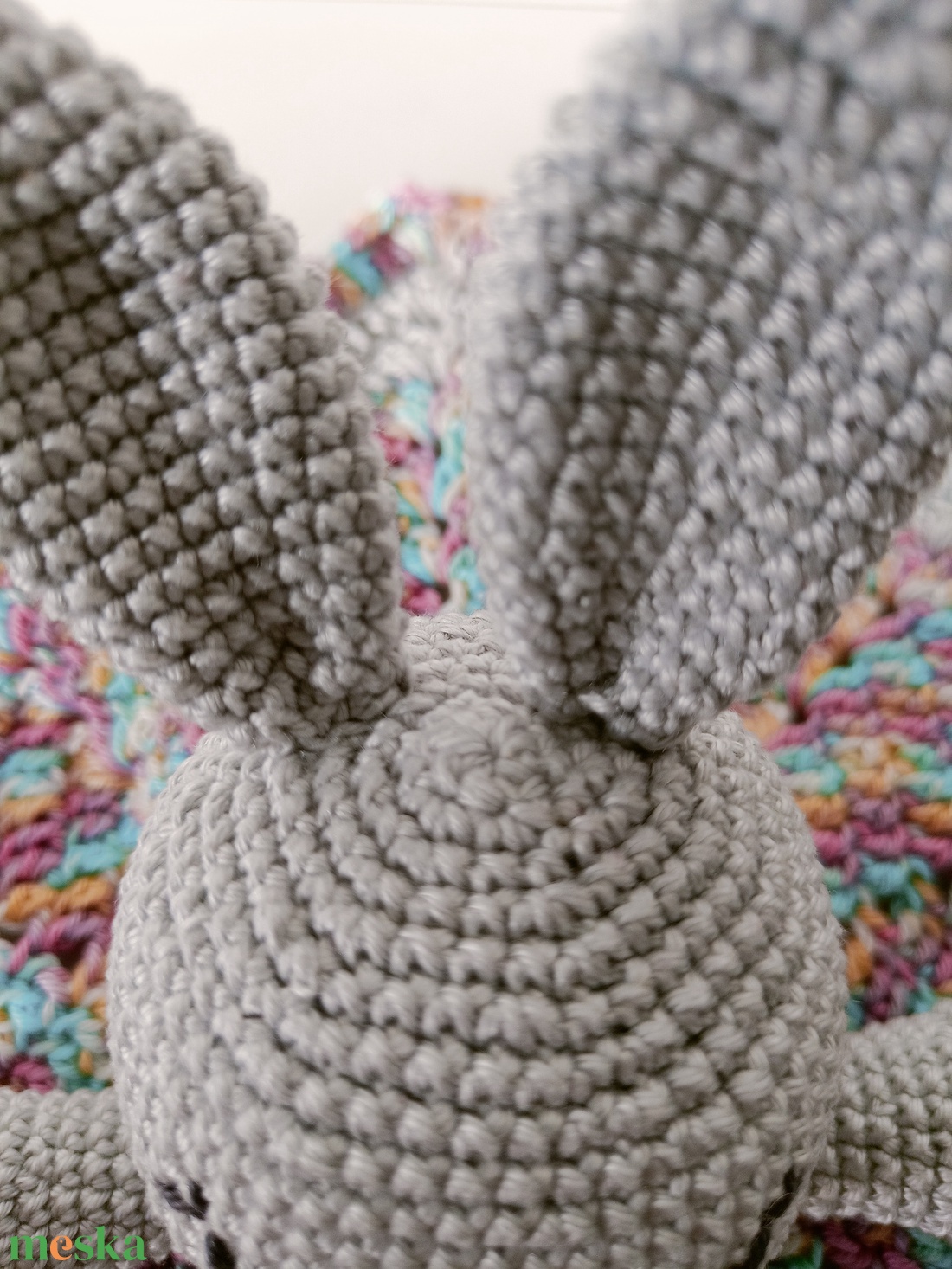 Horgolt nyuszi alvóka - játék & sport - Meska.hu