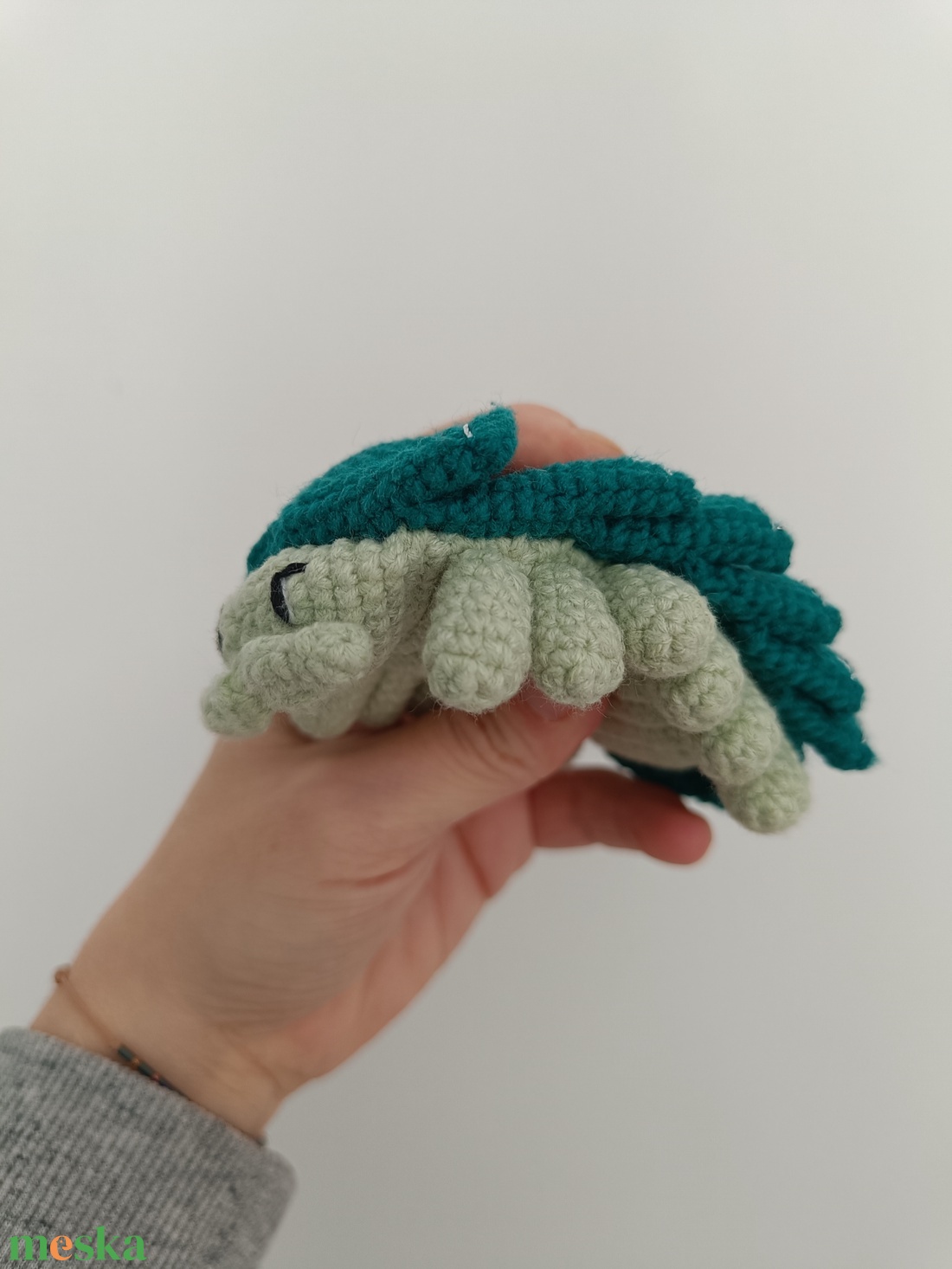 Horgolt százlábú, gömbászka bogár  - játék & sport - plüssállat & játékfigura - más figura - Meska.hu