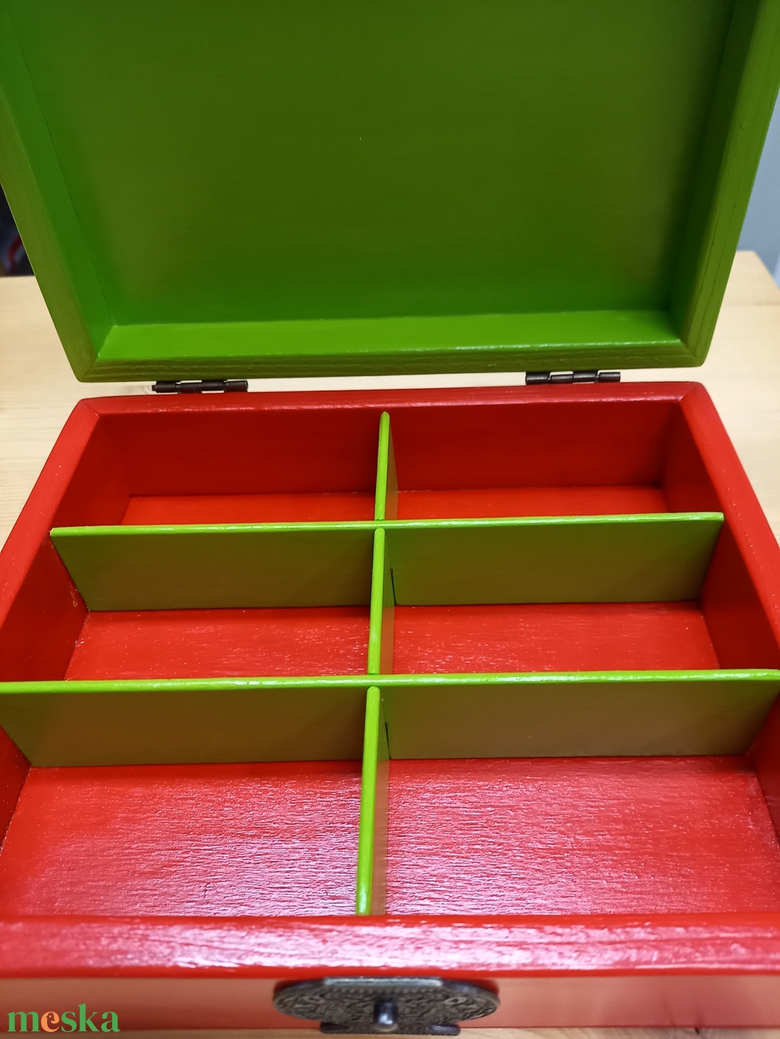 AUTÓS KINCSES FA DOBOZ - otthon & életmód - dekoráció - asztal és polc dekoráció - díszdoboz - Meska.hu