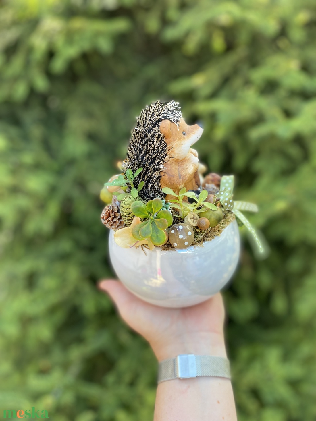 Sünis dekor - otthon & életmód - dekoráció - asztal és polc dekoráció - asztaldísz - Meska.hu