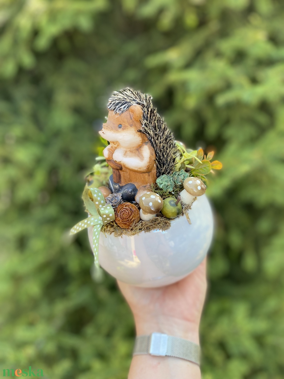 Sünis dekor - otthon & életmód - dekoráció - asztal és polc dekoráció - asztaldísz - Meska.hu