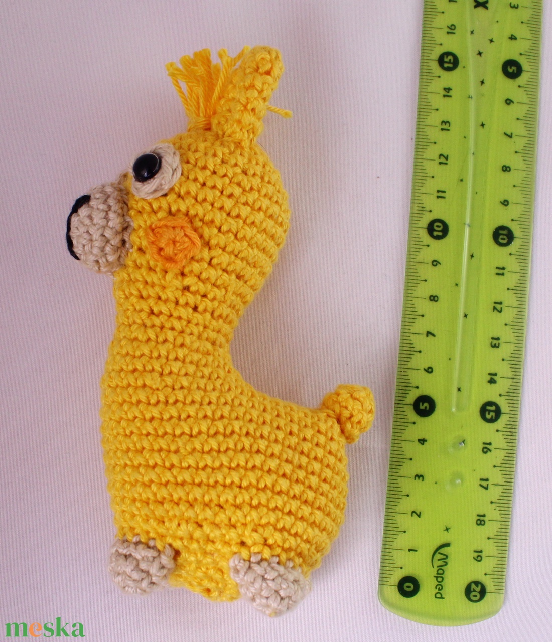 Elek, a láma amigurumi - játék & sport - plüssállat & játékfigura - láma - Meska.hu Elek, a láma amigurumi - játék & sport - plüssállat & játékfigura - láma - Meska.hu