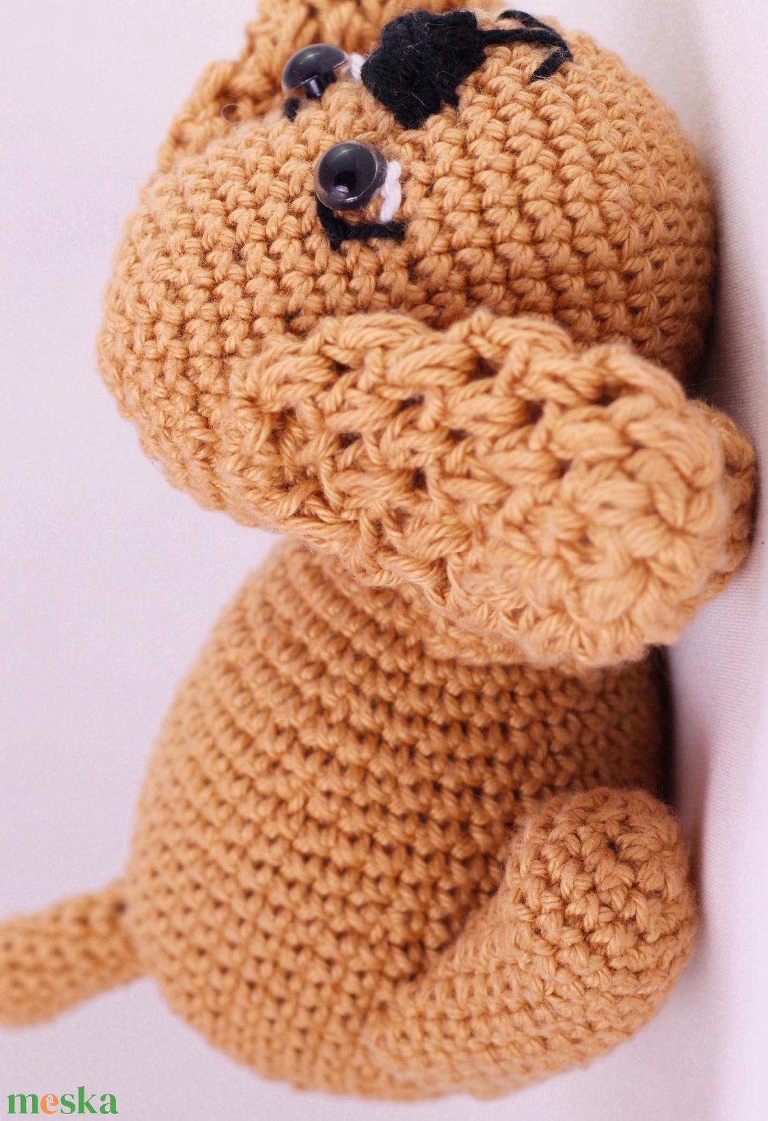 Picur, a kölyökkutya amigurumi - játék & sport - plüssállat & játékfigura - kutya - Meska.hu Picur, a kölyökkutya amigurumi - játék & sport - plüssállat & játékfigura - kutya - Meska.hu