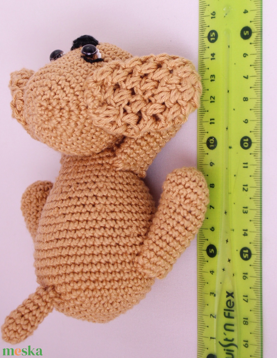 Picur, a kölyökkutya amigurumi - játék & sport - plüssállat & játékfigura - kutya - Meska.hu Picur, a kölyökkutya amigurumi - játék & sport - plüssállat & játékfigura - kutya - Meska.hu
