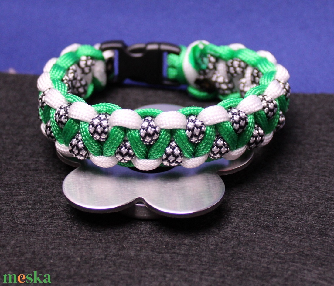 Paracord Fradi szurkolói karkötő paracord - ékszer - karkötő - fonott karkötő - Meska.hu Paracord Fradi szurkolói karkötő paracord - ékszer - karkötő - fonott karkötő - Meska.hu