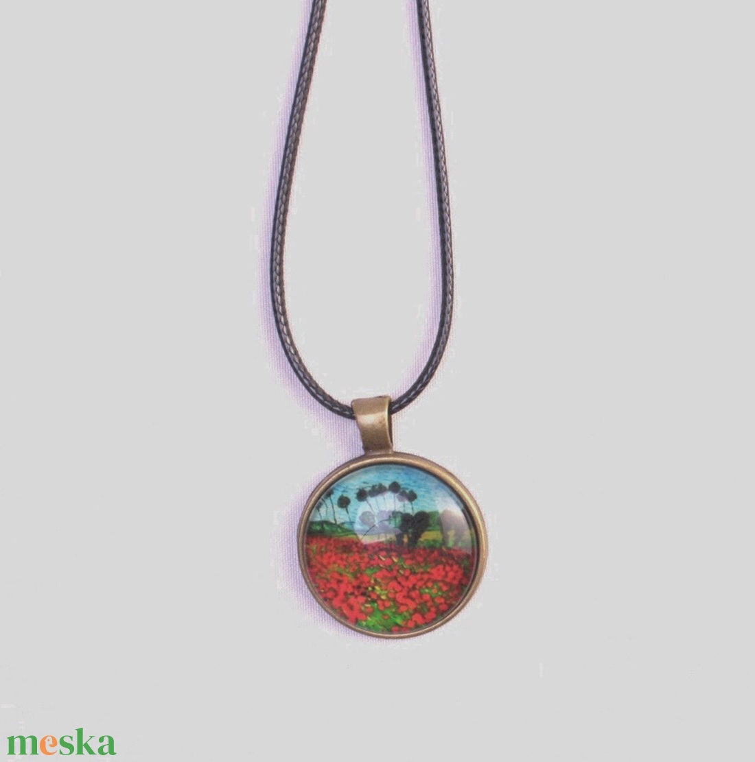 van Gogh Pipacsmező - ékszer - nyaklánc - medálos nyaklánc - Meska.hu van Gogh Pipacsmező - ékszer - nyaklánc - medálos nyaklánc - Meska.hu