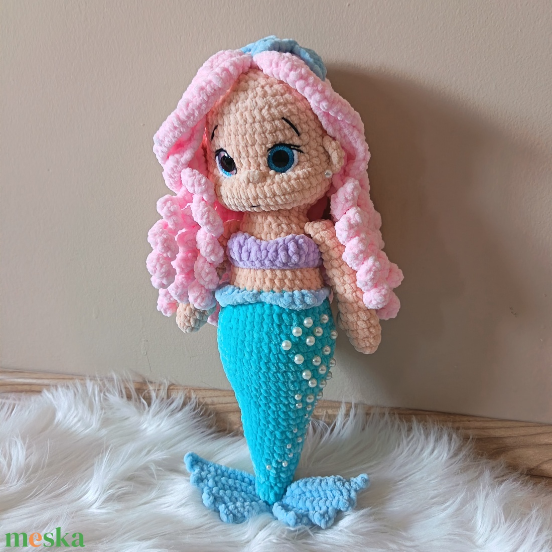 Sellő - játék & sport - plüssállat & játékfigura - plüss mesefigurák - Meska.hu