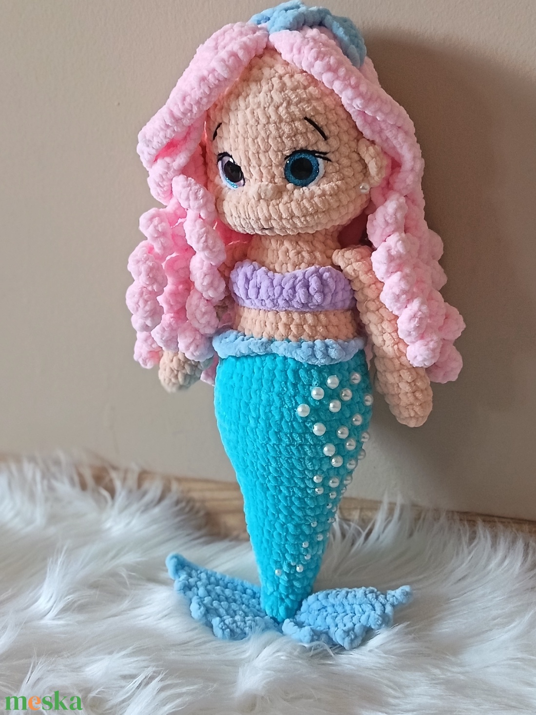 Sellő - játék & sport - plüssállat & játékfigura - plüss mesefigurák - Meska.hu