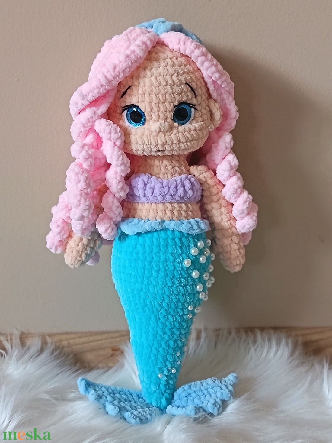 Sellő - játék & sport - plüssállat & játékfigura - plüss mesefigurák - Meska.hu