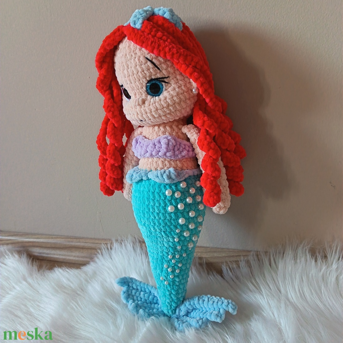 Sellő - játék & sport - plüssállat & játékfigura - plüss mesefigurák - Meska.hu