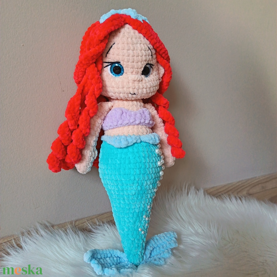 Sellő - játék & sport - plüssállat & játékfigura - plüss mesefigurák - Meska.hu