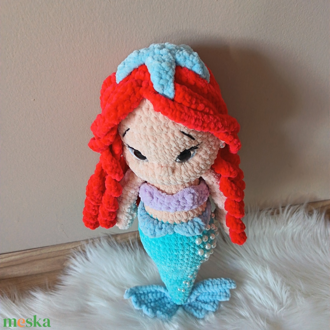 Sellő - játék & sport - plüssállat & játékfigura - plüss mesefigurák - Meska.hu