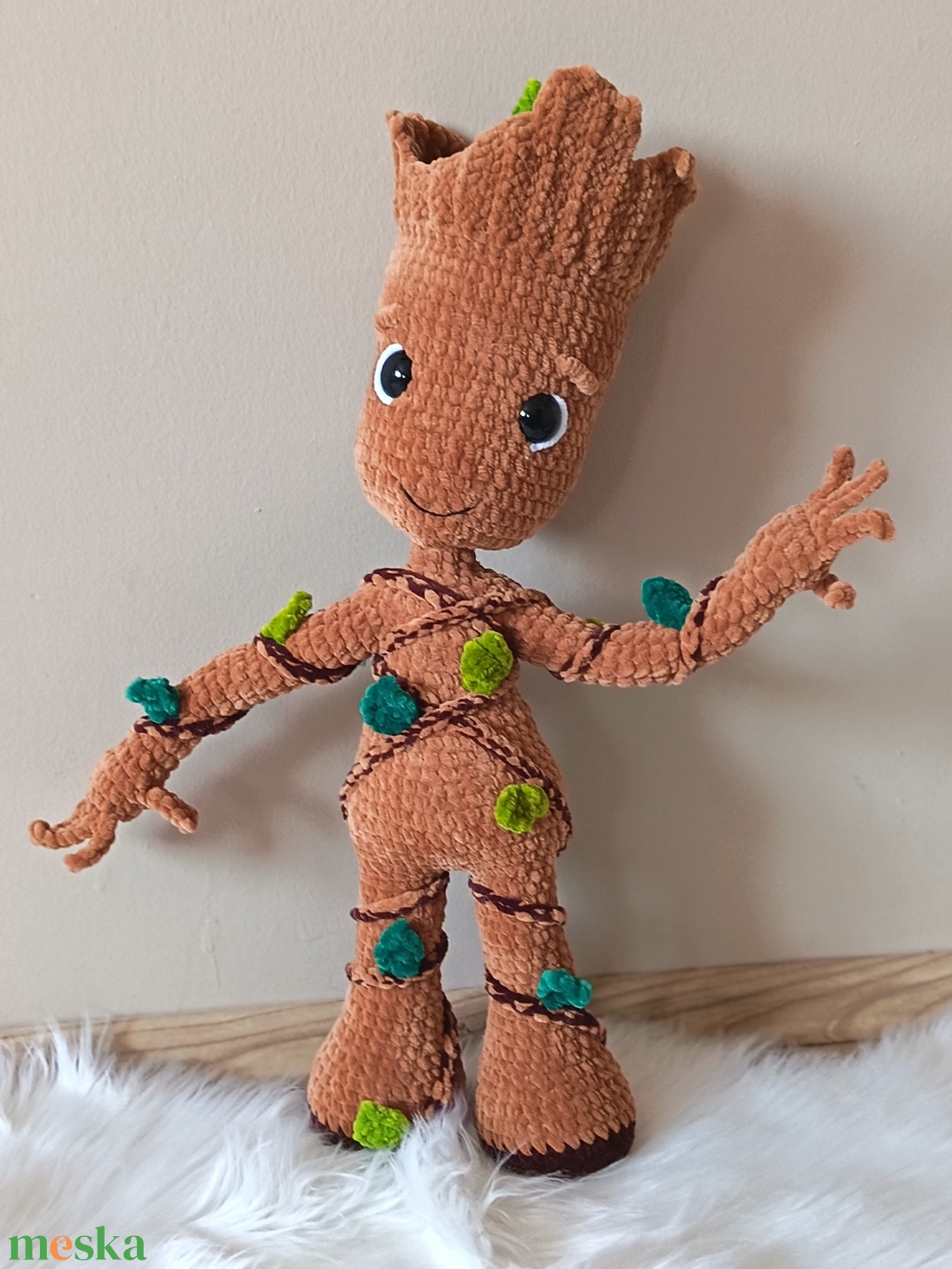 Groot - játék & sport - plüssállat & játékfigura - plüss mesefigurák - Meska.hu