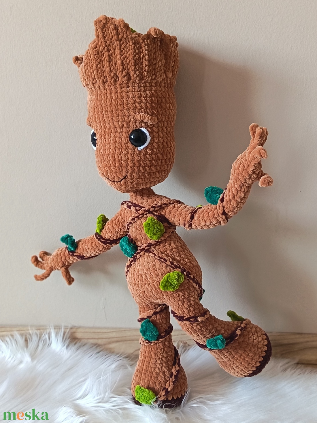 Groot - játék & sport - plüssállat & játékfigura - plüss mesefigurák - Meska.hu