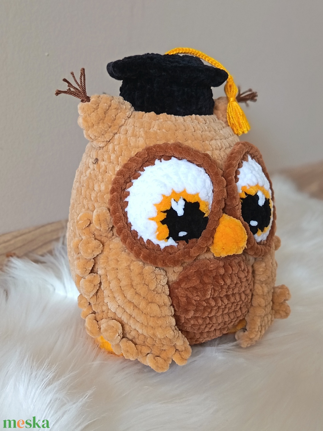 Ballagási Bagoly - játék & sport - plüssállat & játékfigura - bagoly - Meska.hu