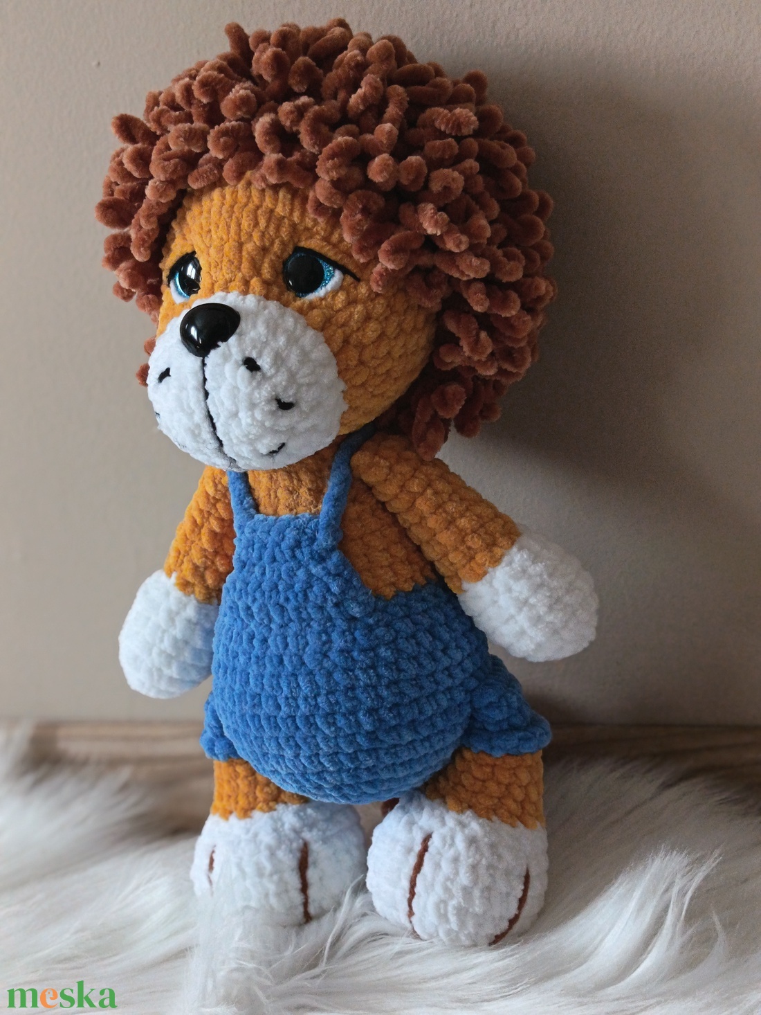 Oroszlán  - játék & sport - plüssállat & játékfigura - oroszlán - Meska.hu