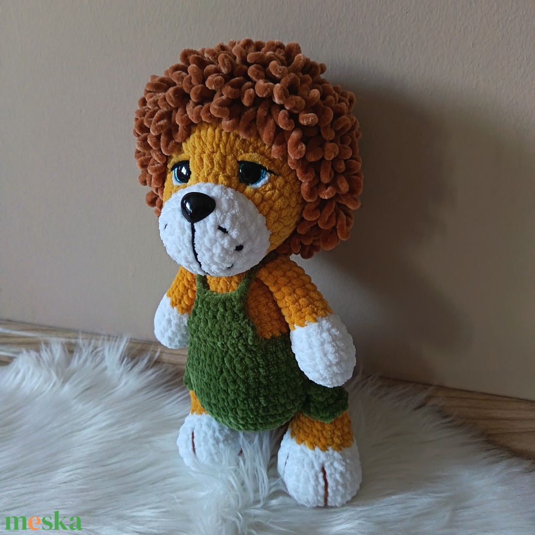 Oroszlán  - játék & sport - plüssállat & játékfigura - oroszlán - Meska.hu