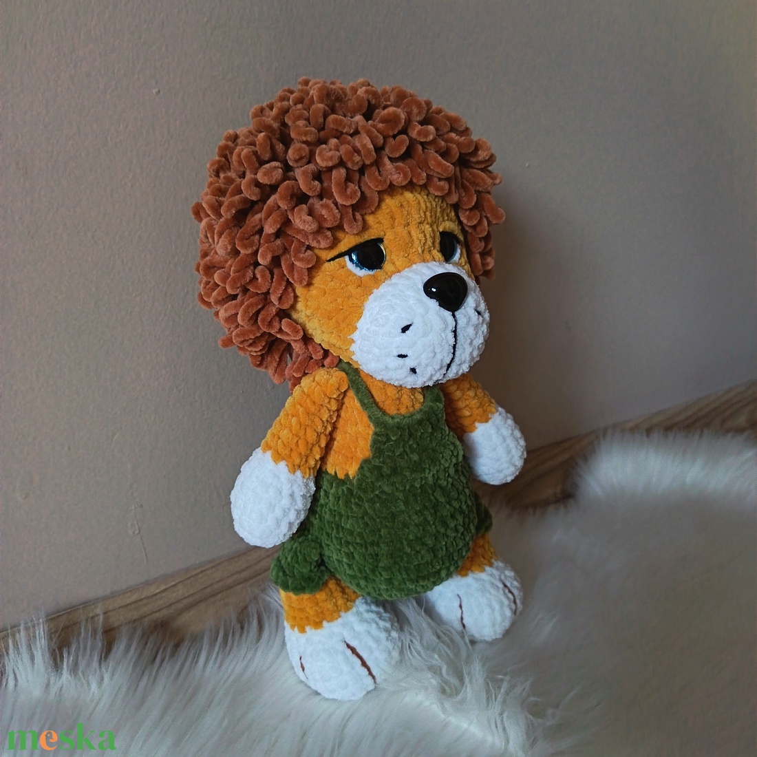 Oroszlán  - játék & sport - plüssállat & játékfigura - oroszlán - Meska.hu