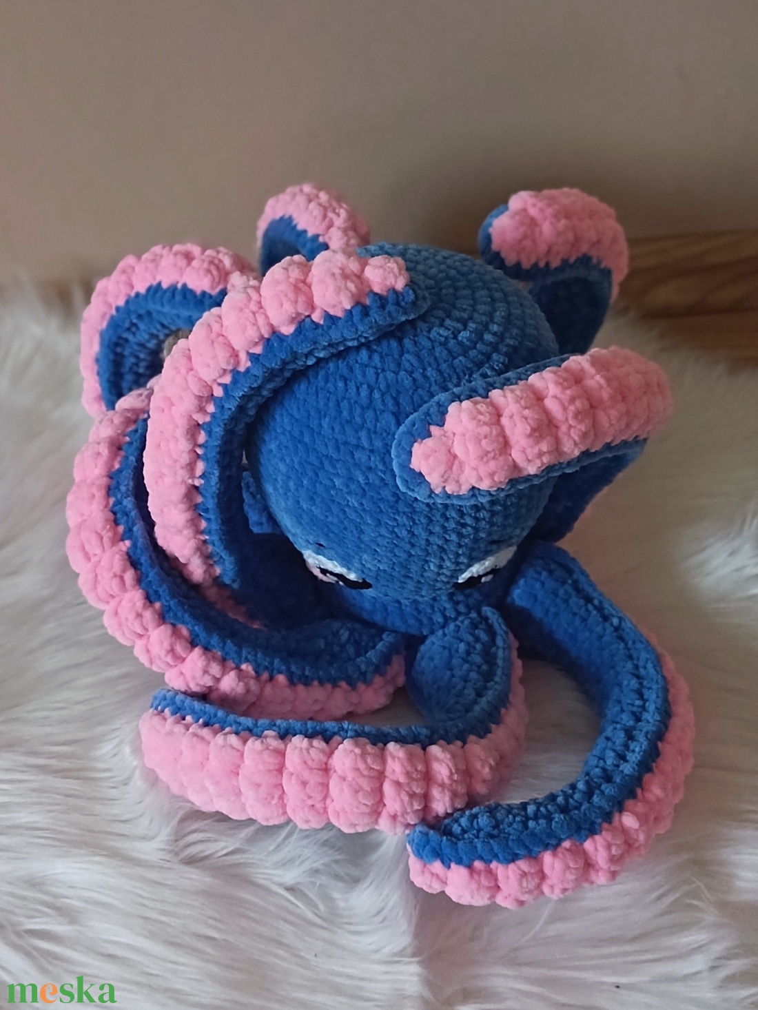 Óriás polip - játék & sport - plüssállat & játékfigura - polip, medúza - Meska.hu