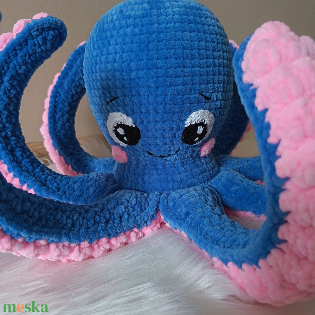 Óriás polip - játék & sport - plüssállat & játékfigura - polip, medúza - Meska.hu