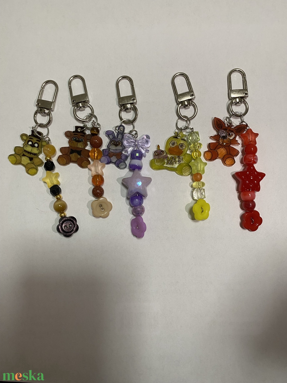 Five nights at Freddy�s kulcstartó - táska & tok - kulcstartó & táskadísz - kulcstartó - Meska.hu