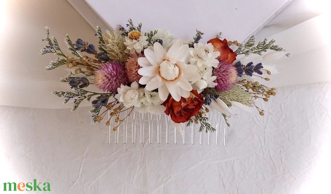 BOHO-ROSE-Szárazvirágos Hajdísz-Hajfésű Esküvőre - esküvő - hajdísz - fésűs hajdísz - Meska.hu BOHO-ROSE-Szárazvirágos Hajdísz-Hajfésű Esküvőre - esküvő - hajdísz - fésűs hajdísz - Meska.hu