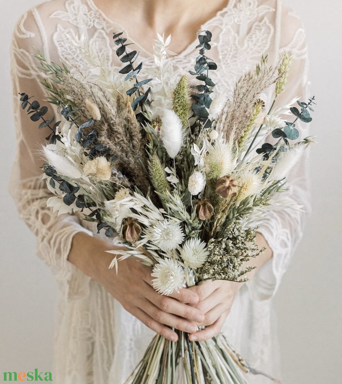 BOHO-GREENERY-Menyasszonyi Csokor-Szárazvirág Csokor- - esküvő - menyasszonyi- és dobócsokor - Meska.hu BOHO-GREENERY-Menyasszonyi Csokor-Szárazvirág Csokor- - esküvő - menyasszonyi- és dobócsokor - Meska.hu