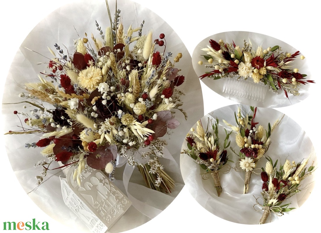 BOHO-MINI-AUTUMN- SZETT-Menyasszonyi Csokor-Vőlegény kitűző-Hajdísz Szett Esküvőre - esküvő - menyasszonyi- és dobócsokor - Meska.hu BOHO-MINI-AUTUMN- SZETT-Menyasszonyi Csokor-Vőlegény kitűző-Hajdísz Szett Esküvőre - esküvő - menyasszonyi- és dobócsokor - Meska.hu