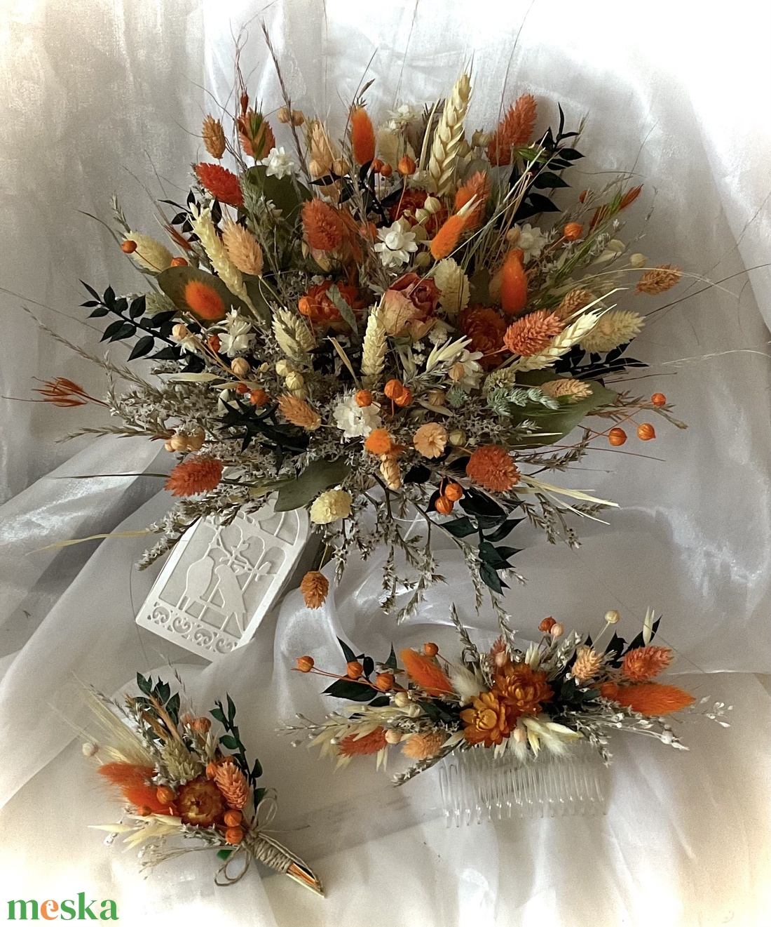 BOHO-MINI-AUTUMN- SZETT-Menyasszonyi Csokor-Vőlegény kitűző-Hajdísz Szett Esküvőre - esküvő - menyasszonyi- és dobócsokor - Meska.hu BOHO-MINI-AUTUMN- SZETT-Menyasszonyi Csokor-Vőlegény kitűző-Hajdísz Szett Esküvőre - esküvő - menyasszonyi- és dobócsokor - Meska.hu