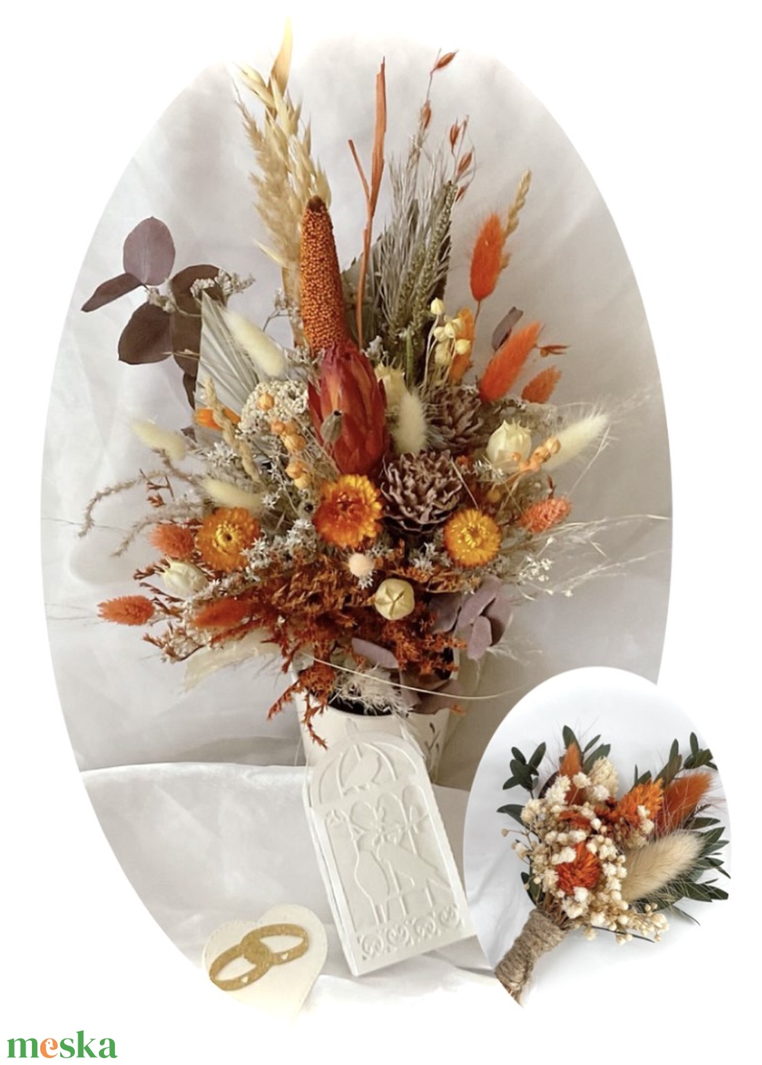 BOHO-MINI-KOMPAKT- SZETT-Menyasszonyi Csokor+Vőlegény kitűző-Esküvőre- - esküvő - menyasszonyi- és dobócsokor - Meska.hu BOHO-MINI-KOMPAKT- SZETT-Menyasszonyi Csokor+Vőlegény kitűző-Esküvőre- - esküvő - menyasszonyi- és dobócsokor - Meska.hu