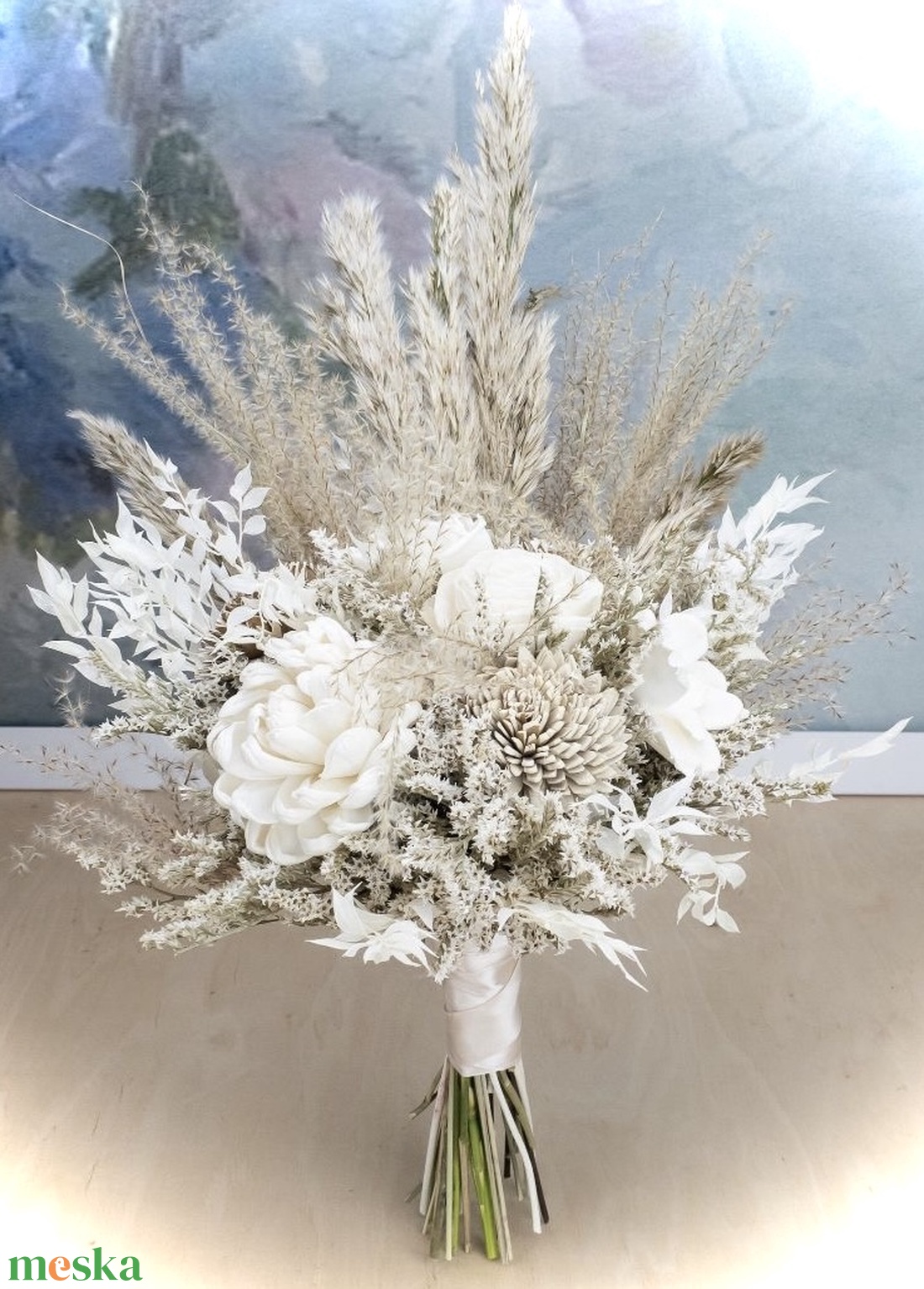 BOHO-MINI-WHITE-Menyasszonyi Csokor-Szárazvirág Csokor-ESKÜVŐRE- - esküvő - menyasszonyi- és dobócsokor - Meska.hu BOHO-MINI-WHITE-Menyasszonyi Csokor-Szárazvirág Csokor-ESKÜVŐRE- - esküvő - menyasszonyi- és dobócsokor - Meska.hu