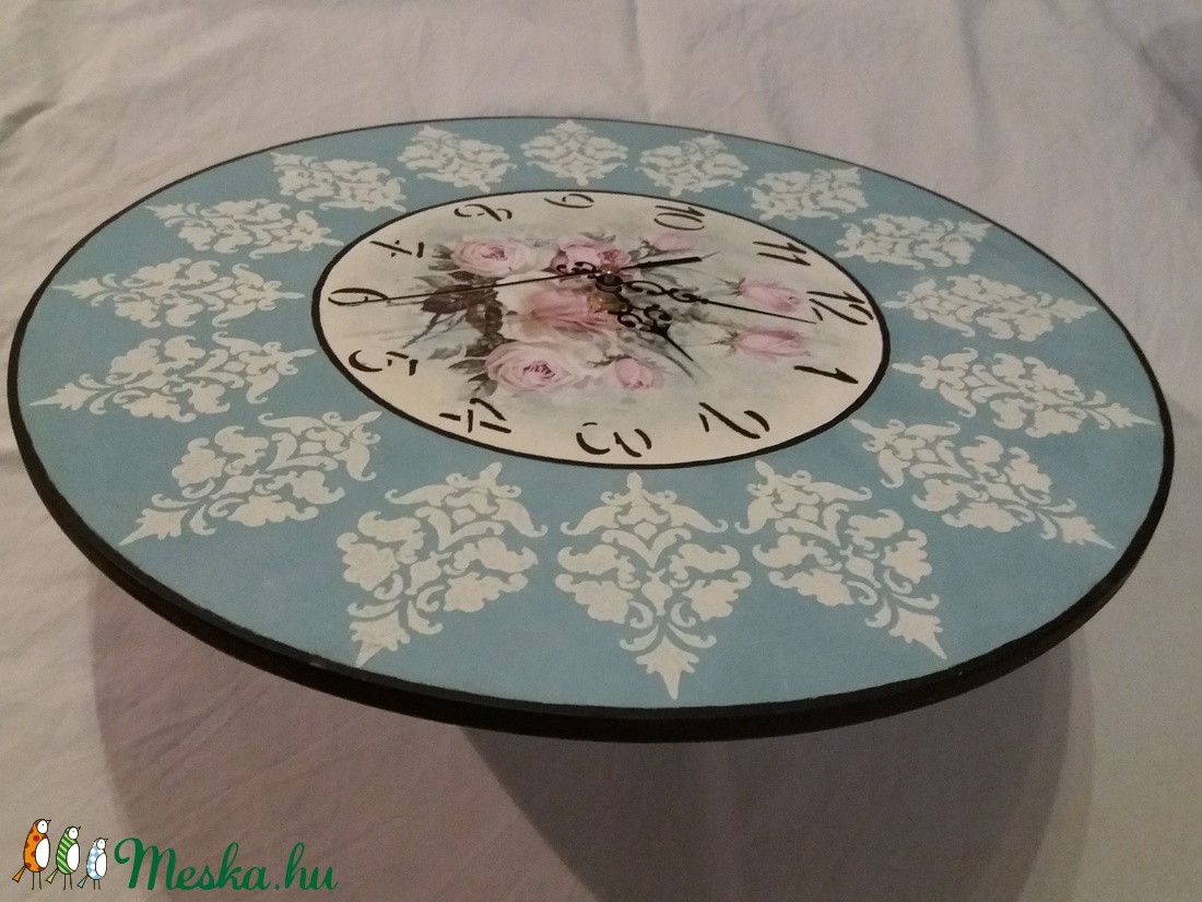 Vintage jellegű falióra - otthon & életmód - dekoráció - Meska.hu