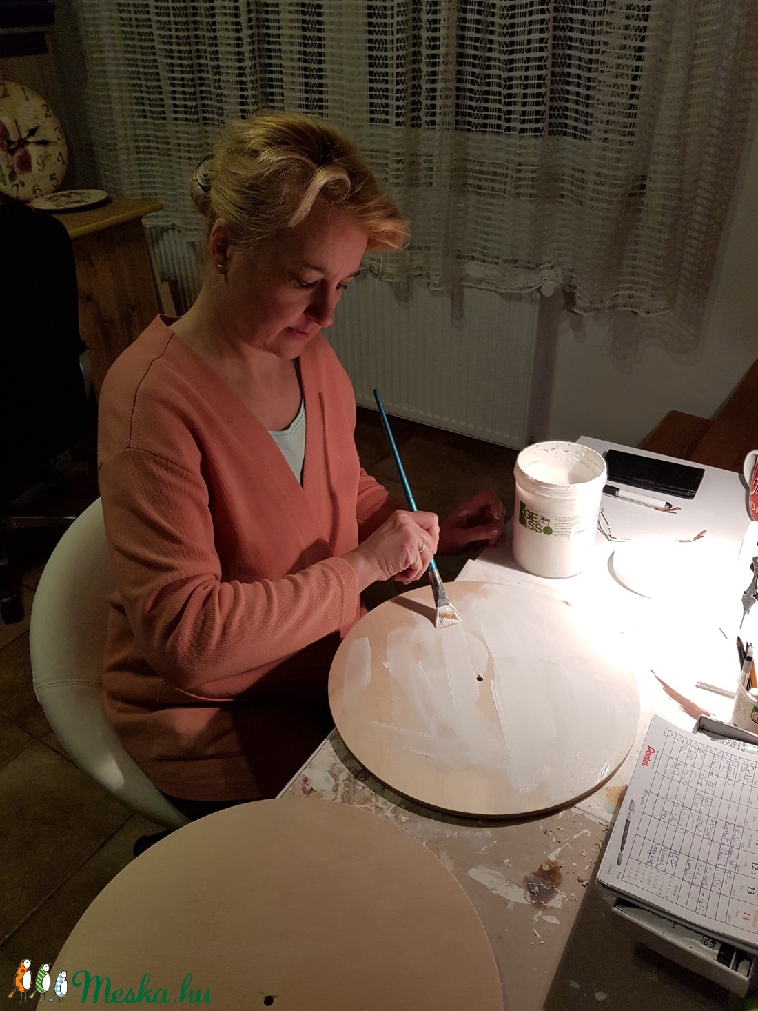 Vintage jellegű falióra - otthon & életmód - dekoráció - Meska.hu