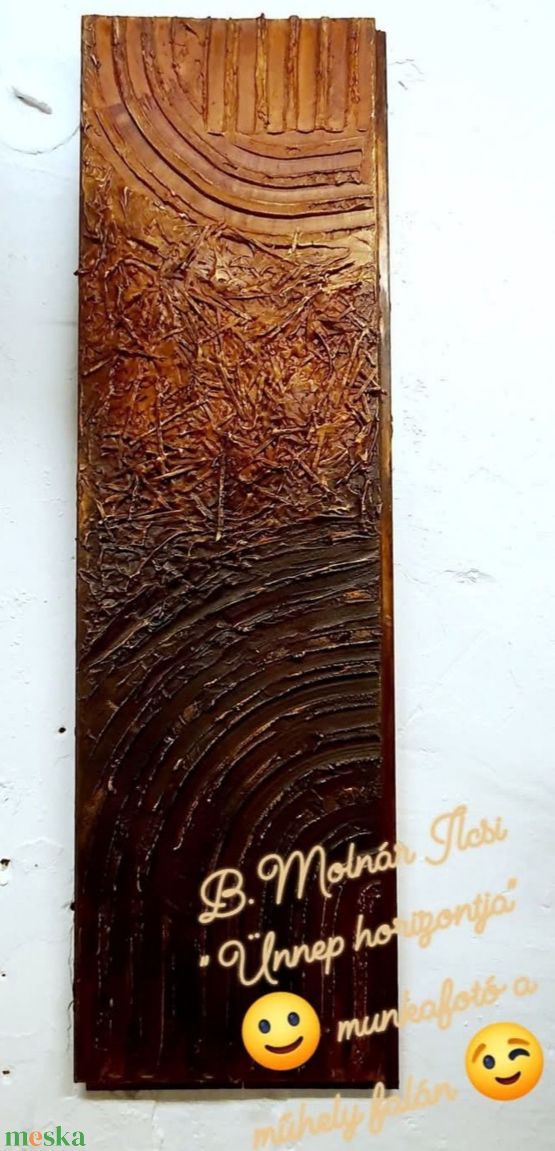 Ünnepi horizont  - művészet - festmény - akril - Meska.hu