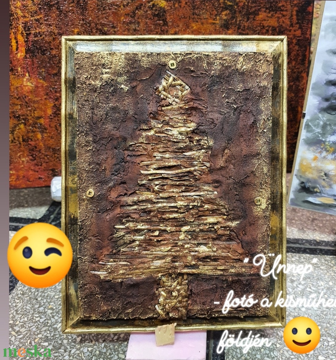 Ünnep - művészet - festmény - akril - Meska.hu