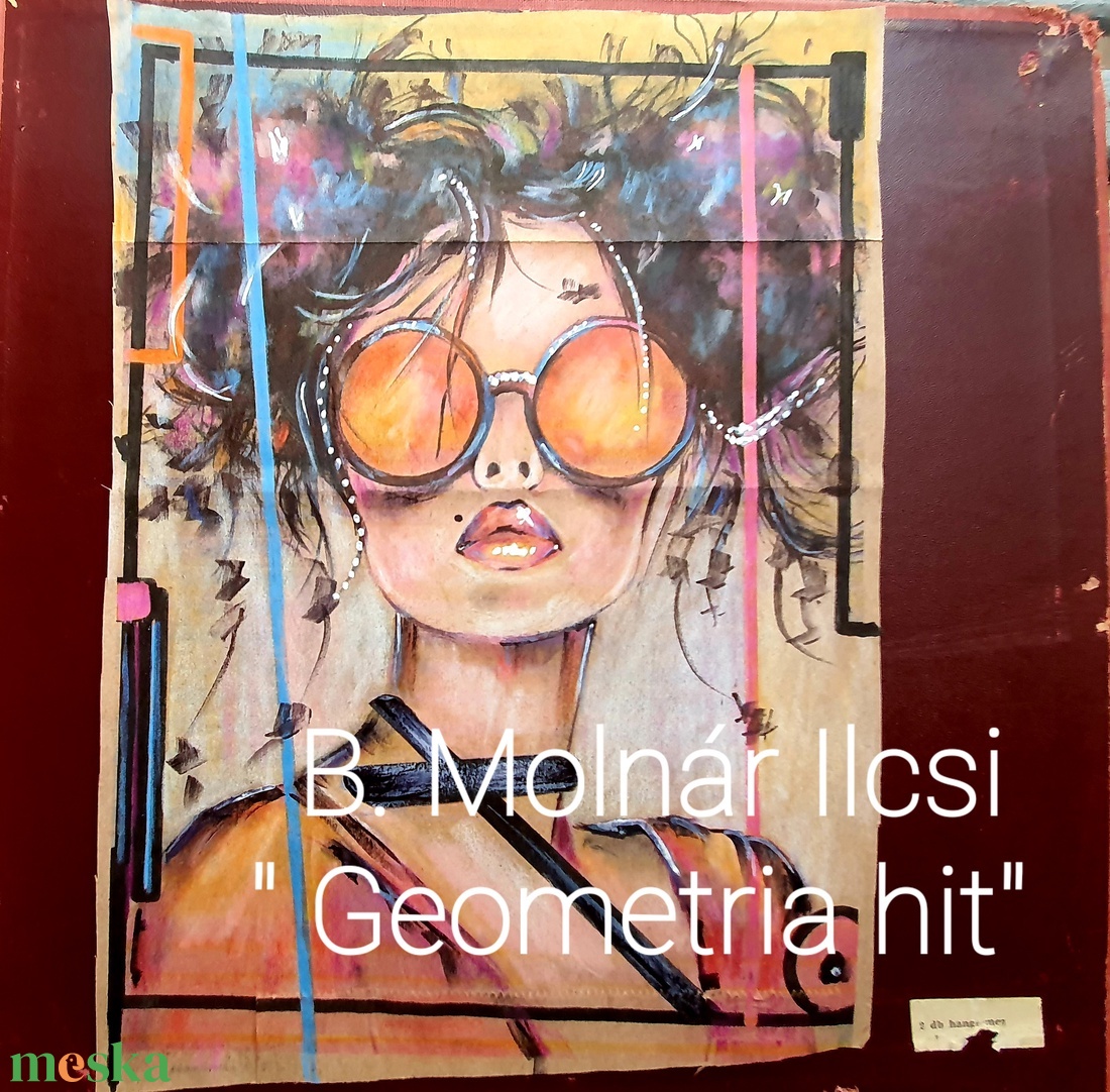 Geometria - hit  - művészet - festmény - akvarell - Meska.hu